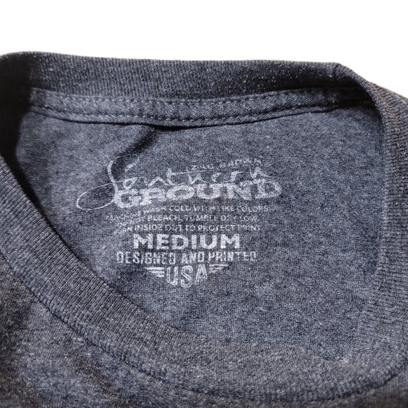 Zac Brown Southern Ground Jekyll and Hyde 2015 Tour Tee Size Med Grey - Picture 5 of 5